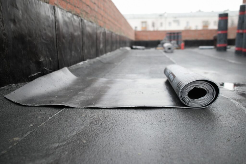 Commercial EPDM roof